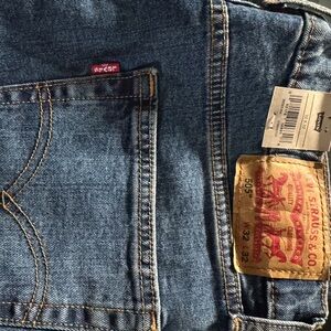 Levi's 505 Classic Relaxed Fit Men's Jeans - Denim Blue